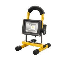 EXTOL reflektor LED 10W, nabíjecí, s podstavcem, 10W, 800lm, denní světlo, IP65, Li-ion, funkce konstantního proudu, výdrž: 2h v