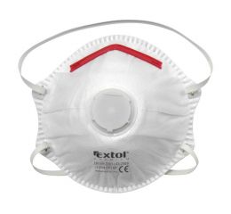 EXTOL respirátory s výdechovým ventilem FFP2, sada 5ks, tvarované, EXTOL PREMIUM (8856724)
