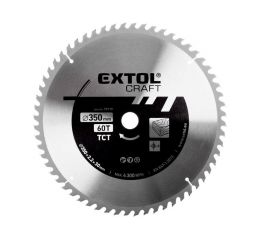 EXTOL kotouč pilový s SK plátky, 350x2,2x30mm (19119)