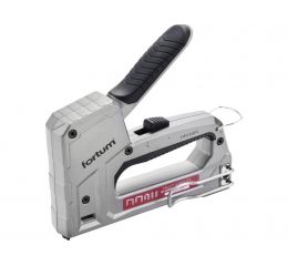 FORTUM pistole sponkovací 6funkční, 6-14mm a 5X100ks spon(asortiment) (4770704)