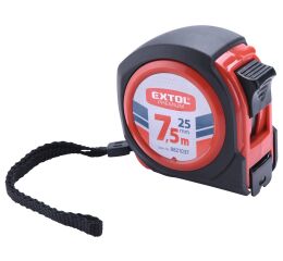 EXTOL metr svinovací COMPACT, 7,5m, š. pásku 25mm (8821037)