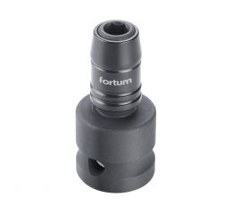 FORTUM rázový adaptér 1/2"čtyřhran na hroty 1/4", CrMoV (4790002)