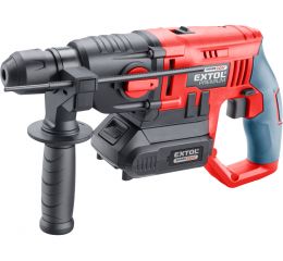 EXTOL kladivo vrtací aku, SDS plus, 20V Li-ion, 2000mAh (8891818)