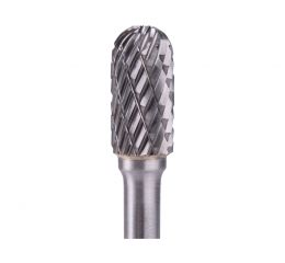 EXTOL fréza karbidová, válcová s kulovým čelem, pr.10x20mm/stopka 6mm,sek střední(double-cut) (8703724)