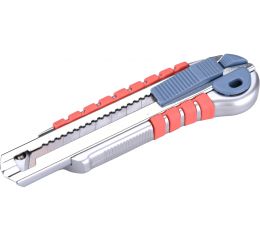 EXTOL nůž ulamovací s kovovou výstuhou a zásobníkem, 18mm Auto-lock (8855015)