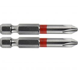 FORTUM-KITO hrot křížový sada 2ks, PH 3x50mm, S2, FORTUM-KITO, hrot křížový sada 2ks, PH 3x50mm, S2, FORTUM-KITO, S2 (4741213)