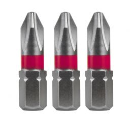 FORTUM-KITO hrot křížový sada 3ks, PH 1x25mm, S2, FORTUM-KITO, hrot křížový sada 3ks, PH 1x25mm, S2, FORTUM-KITO, S2 (4741201)