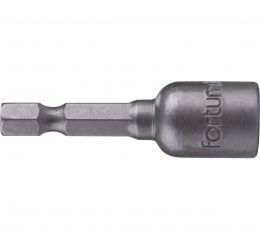 FORTUM-KITO klíč nástrčný magnetický 1/4" stopka, 10x48mm, CrV (4741610)
