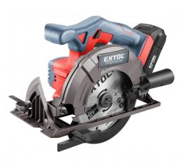 EXTOL pila kotoučová aku SHARE20V, 165mm, 20V Li-ion, 2000mAh (8891822)