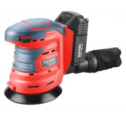 EXTOL bruska excentrická aku SHARE20V, 125mm, 20V Li-ion, 2000mAh (8891846)
