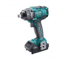 EXTOL utahovák rázový 1/2“ aku SHARE20V, 250Nm, BRUSHLESS, 20V Li-ion, 2000mAh (8791810)