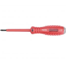 EXTOL zkoušečka napětí 110-250V (+), 160mm (8831204)