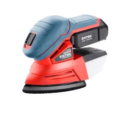 EXTOL bruska vibrační delta aku SHARE20V, 20V Li-ion, 2000mAh (8891844)