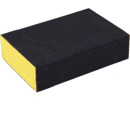 EXTOL brusná houba, 100x70x25mm, P100, čtyřstranná, abrazivo-korund (8803664)