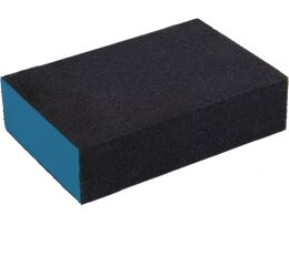 EXTOL brusná houba, 100x70x25mm, P220, čtyřstranná, abrazivo-korund (8803668)