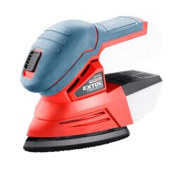 EXTOL bruska vibrační delta aku SHARE20V, 20V Li-ion, bez baterie a nabíječky (8891845)