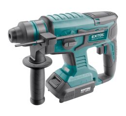 EXTOL kladivo vrtací aku SHARE20V, 1,7J, SDS plus, BRUSHLESS, 20V Li-ion, 2000mAh (8791818)