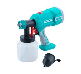 TOTAL pistole stříkací na barvu, 20V Li-ion, 2000mAh, bez baterie a nabíječky (TSGLI2001)