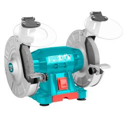 TOTAL bruska stolní dvoukotoučová, 150W, industrial (TBG15015)