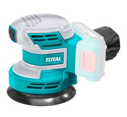 TOTAL bruska excentrická AKU, 125mm, 20V Li-ion, 2000mAh, industrial bez baterie a nabíječky (TROSLI2001)
