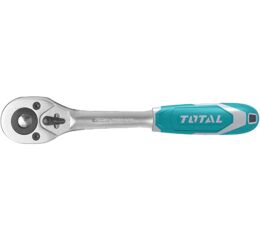TOTAL Ráčna, industrial, 1/2", 260mm, CR-V+Cr-Mo (THT106126)