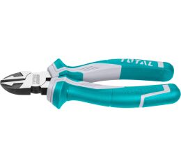 TOTAL kleště štípací boční, industrial, 180mm, CrV (THT230706)