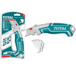 TOTAL nůž kovový s výměnným břitem, 19mm, 5ks břitů, SK5 (THT5116118)