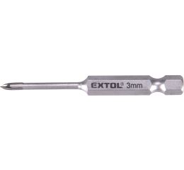 EXTOL vrták na sklo a keramiku karbidový, O 3mm (8801883)