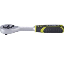 EXTOL ráčna, 45 zubů, 1/4", L 153mm, CrV (918000)