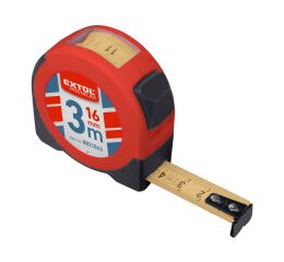 EXTOL metr svinovací s odečítacím okénkem, 3m, š. pásku 16mm (8821043)