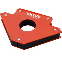 EXTOL magnet-úhelník svařovací, 45°-90°-135°, nosnost do 34kg (8815190)