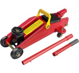 EXTOL zvedák hydraulický pojezdový, 2t, zdvih 135-335mm (8861400)