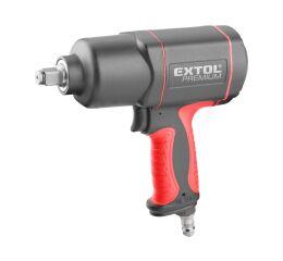 EXTOL utahovák rázový, 1/2", kompozit, pneu, 800Nm (8865016)