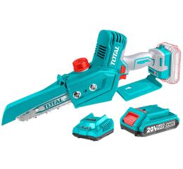 TOTAL Řetězová pila AKU, mini, 20V LI-ION, Brushless, 1ks baterie, 1ks nabíječky (TGSLI20685)