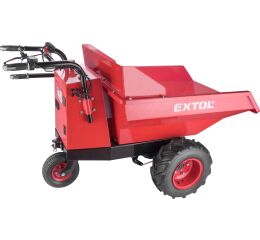 EXTOL transportér s pojezdem aku, 400kg, 200l, 54V Li-ion, 15Ah (8891591)
