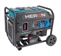 HERON elektrocentrála digitální invertorová, 6,5kW, NÁVOD NA WEBU,  el. start, dálkové ovládání (8896233)