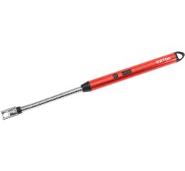 EXTOL PREMIUM zapalovač plazmový s tvarovatelným krkem a s USB nabíjením,, délka 26cm (8848130)
