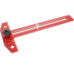 FORTUM úhelník T-multifunkční, 350x190mm (4784110)