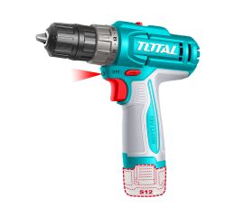 TOTAL Vrtací šroubovák AKU, 12V, Li-ion (2x), 1500mAh (TDLI12206E)