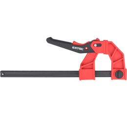 EXTOL PREMIUM svěrka F ráčnová-rychloupínací plastová, materiál plastu: tvrzený nylon (8815081)