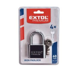 EXTOL zámek visací kovový, 50mm (8857415)