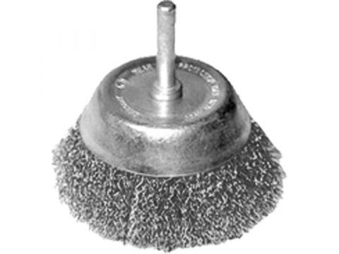 EXTOL kartáč hrnkový, O 50mm, vlnitý drát S 0,3mm, stopka 6mm, EXTOL CRAFT (17056)