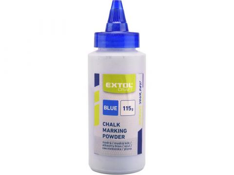 EXTOL křída malířská značkovací, 100g, modrá (547)