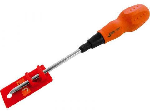 EXTOL šroubovák křížový PZ, magnetický, PZ 0x75mm, CrV, EXTOL PREMIUM (55031)