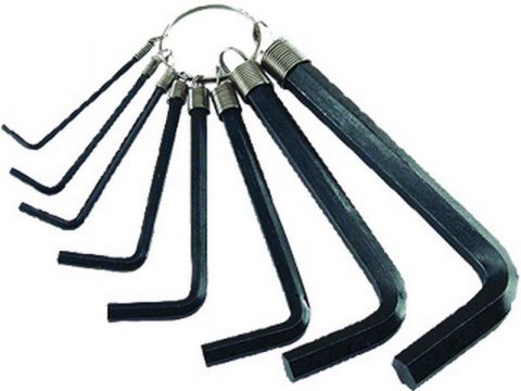 EXTOL imbus klíče, sada 8ks, 2-10mm, EXTOL CRAFT (6610)