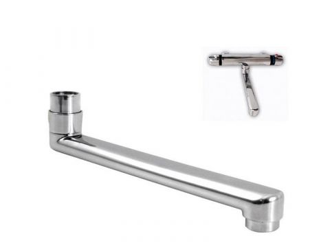 ramínko pro termostatickou baterii, při kombinaci s 81023, 81024, 72023 a 72024 tvoří umyvadlovou, délka 24 cm, chrom (81047)