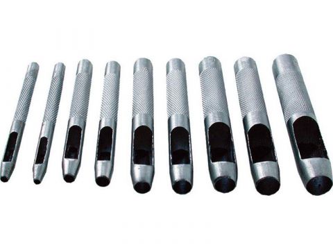 EXTOL děrovač kůže, sada 9ks, 2,5-10mm, EXTOL CRAFT (10266)