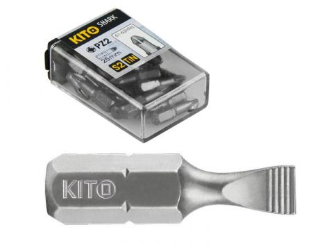 KITO hroty, sada 20ks, 5x25mm, S2, KITO (4810313)