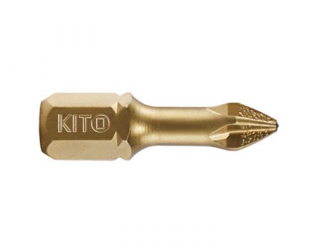 KITO hrot, PH 0x25mm, S2/TiN, KITO (4820100)