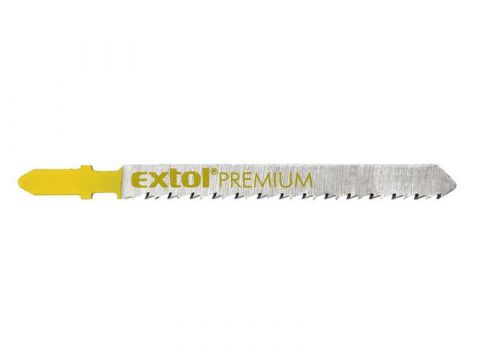 EXTOL plátky do přím.pily 5ks, 75x25mm, úchyt BOSCH, HCS, EXTOL PREMIUM (8805001)
